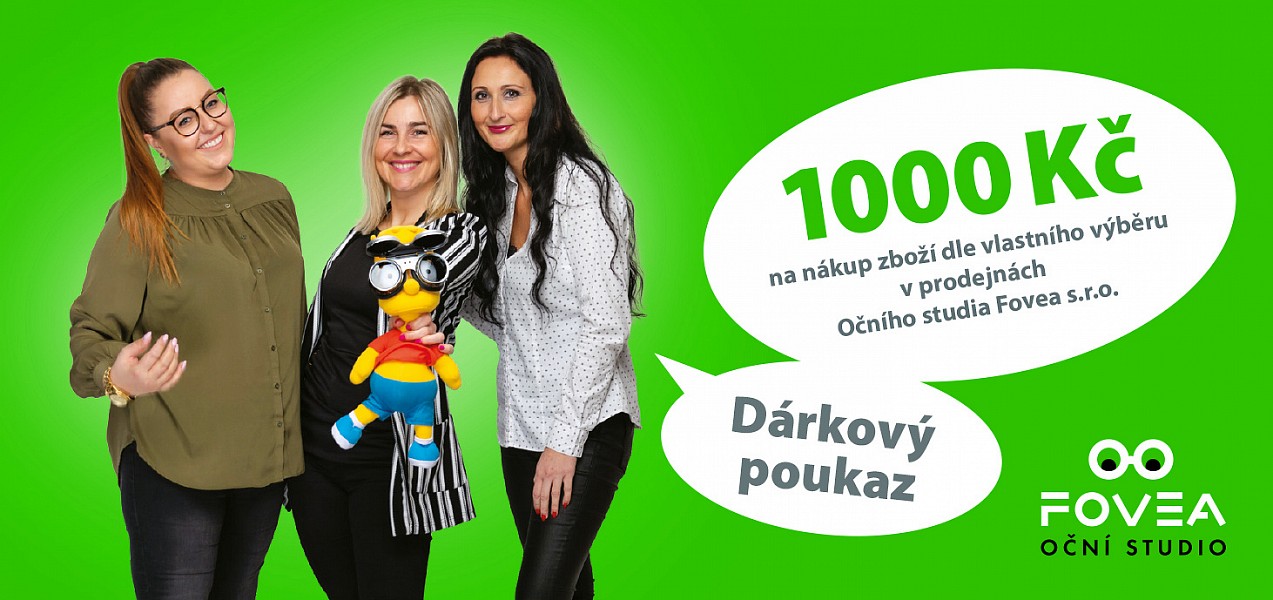 Dárkový poukaz - 1000 Kč